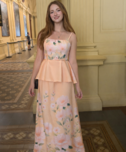 Conjunto Midi Amarelo Bella Flor
