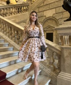 Alternative view of Vestido midi floral di belle